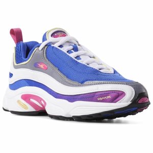 Adidasy Męskie Reebok Daytona DMX Kolorowe/Niebieskie/Białe/Szare PL 43KBPYQ